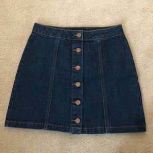 Forever21 Denim Mini Skirt